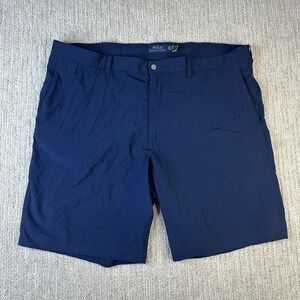Polo Ralph Lauren Performance Golf Shorts Men's Size 42 T Blue Chino Stretch